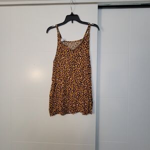 Leopard Print Sleeveless Dress